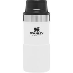 Stanley Klasik Çelik Termos Seyahat Bardağı Beyaz 0.35 LT