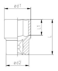 İZELTAŞ 1/2'' Manyetik Lokma 8 mm