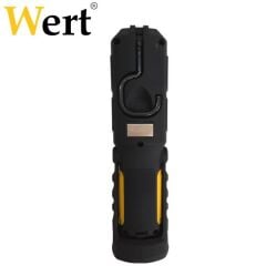 Wert 2612 Pilli Mıknatıslı Çalışma Lambası 3W COB + 1 LED