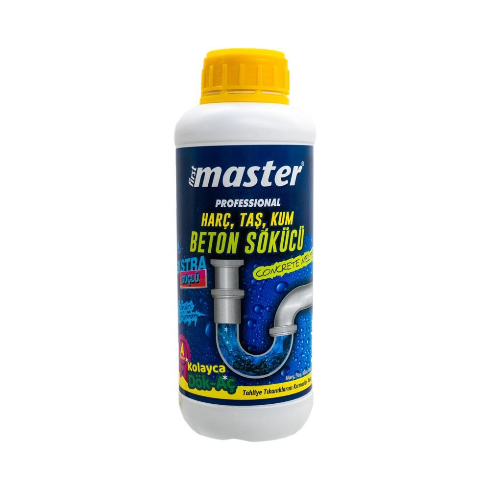 Master 500795 Harç Taş Kum Beton Eritici Tahliye Açıcı 1000 gr