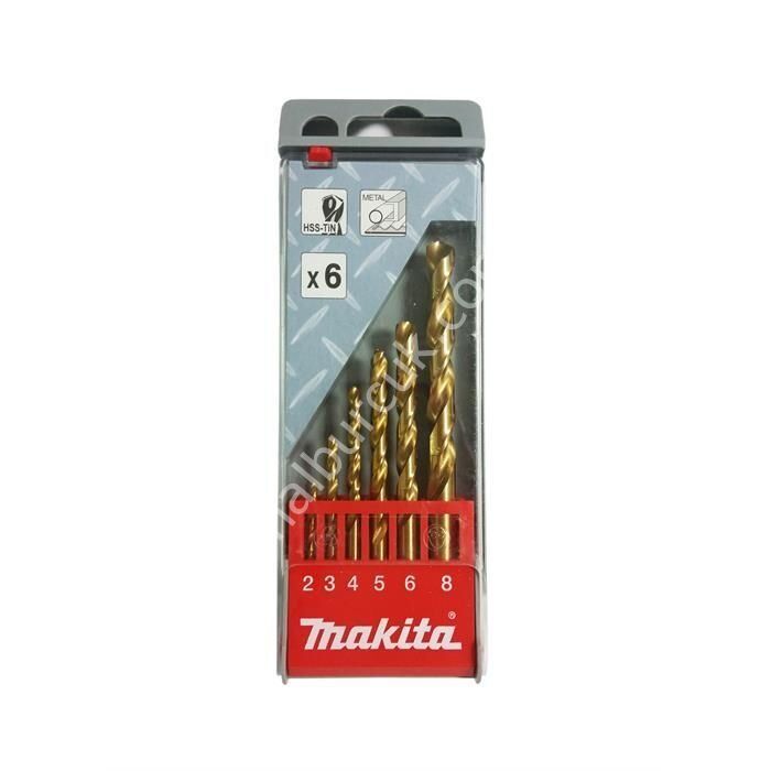 Makita D-44183 M-Force Ve Hss-Tın Metal Matkap Uç Seti