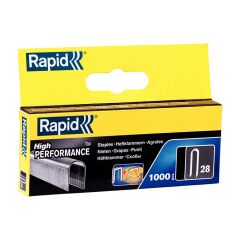 Rapid R28/9 mm U Tip Kablo Çakma Zımba Teli 1000'li Paket