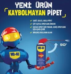 WD 40 Smart Straw Akıllı Kaybolmayan Pipetli Pas Sökücü Yağlayıcı 350 ml