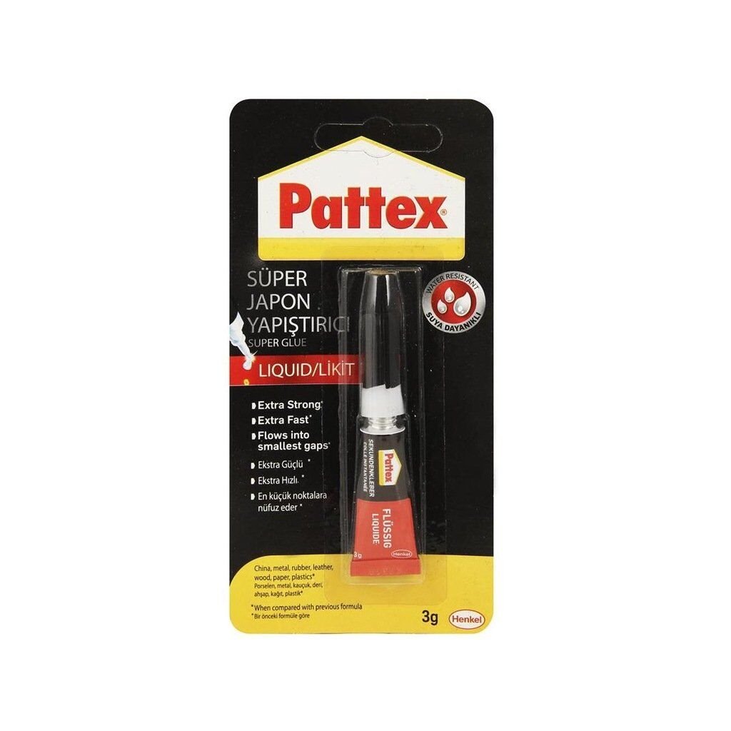 Pattex 177767 Süper Japon Yapıştırıcı 3 Gram