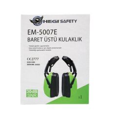 Hegi Safety EM5007E Barete Monte Edilebilir Kulaklık 30db SNR