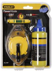 STANLEY 0-47-465 Powerwinder Çizim İpi Kiti (3 Parça Set)