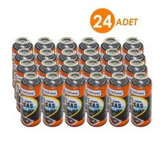 6139X24 Senbang Kamp Ocak Gazı Valfli Kartuş 227gr (24 Adet)