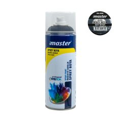 Master 570005 Akrilik Sprey Boya 400 ml Mat Siyah (Ral 9005)