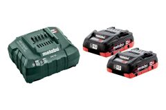 METABO Basic Akü Paketi 2x18 Volt 4.0 Ah Akü