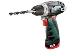 METABO PowerMaxx BS Şarjlı Matkap 12 Volt