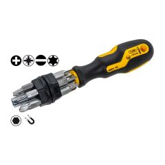 Narex 880110 S-Line Profi 1/4'' Manyetik Bits Uçlu Tornavida Seti 13 Parça