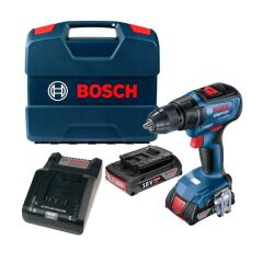 Bosch GSR 18V-50 2.0Ah Çift Akülü Delme Vidalama Matkap