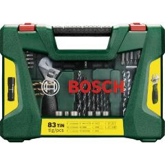 Bosch 2607017309 V-line 83 Parça Matkap Uçu Vidalama Aksesuar Seti