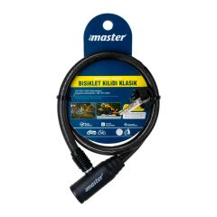 Master 500940 Anahtarlı Bisiklet Kilidi 10mm x 65cm