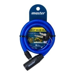 Master 500941 Anahtarlı Bisiklet Kilidi 10mm x 80cm