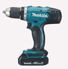 Makita DHP453SYX1 18V/1.5 Ah Li-ion Akülü Darbeli Matkap Vidalama 74 Parça Uç Setli