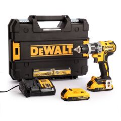 Dewalt DCD796D2 18V 2Ah XR Li-ion Akülü Kömürsüz Vidalama Matkap