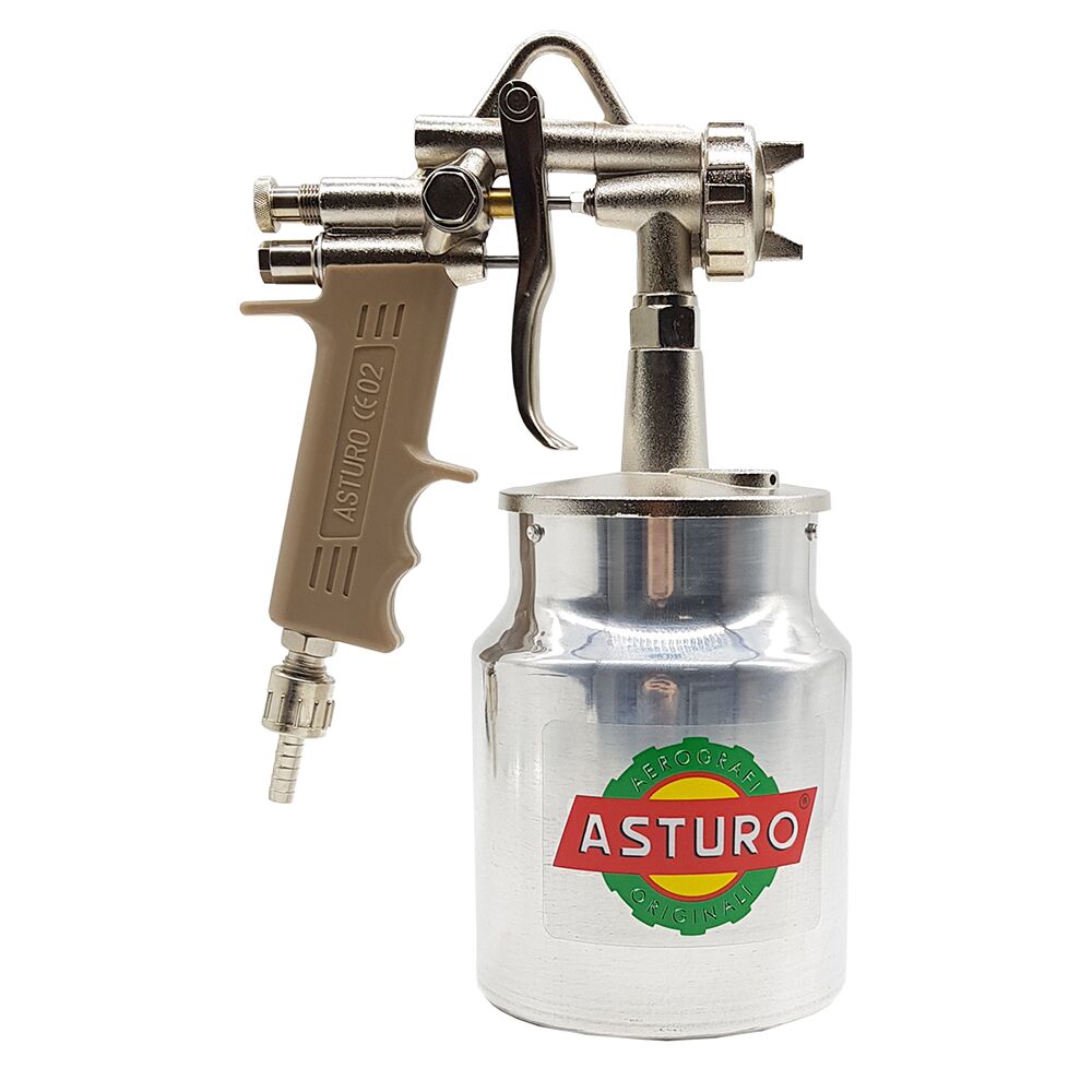 Asturo G70 Havalı Boya Tabancası Alttan Depolu 1.8 mm 1 Litre