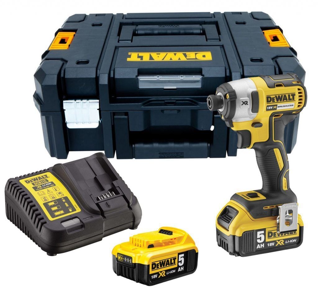 Dewalt DCF887P2 18V 5 Ah Li-ion Akülü Darbeli Vidalama Kömürsüz