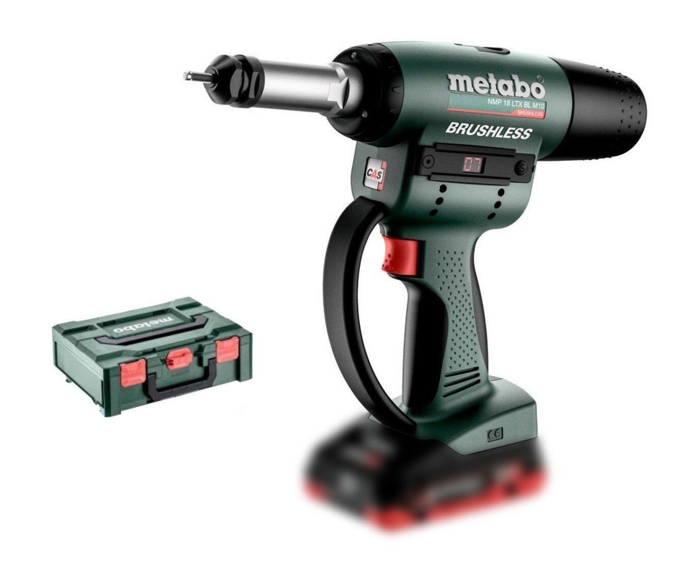 METABO NMP 18 LTX BL M10 Akülü Somun Perçin Tabancası 18 Volt (Akü ve Şarj Aleti Hariç)