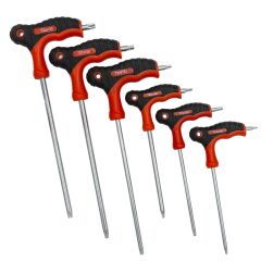 6029 T Tipi Torx Allen Anahtar Takımı 6 Parça