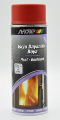 Motip 300°C Yüksek Isıya Dayanıklı Kırmızı Sprey Boya 400 ml