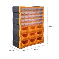 Full AVMNB39 Monoblock Avadanlıklı Organizer Çekmece Seti 39 lu