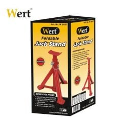 WERT 2637 3 Ayaklı Kriko Stand Sehpa (2 Ton) - Çift Satılır