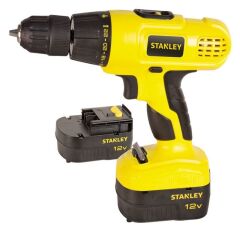 STANLEY STDC12HBK 12 V Ni-Cad Kompakt Darbeli Matkap