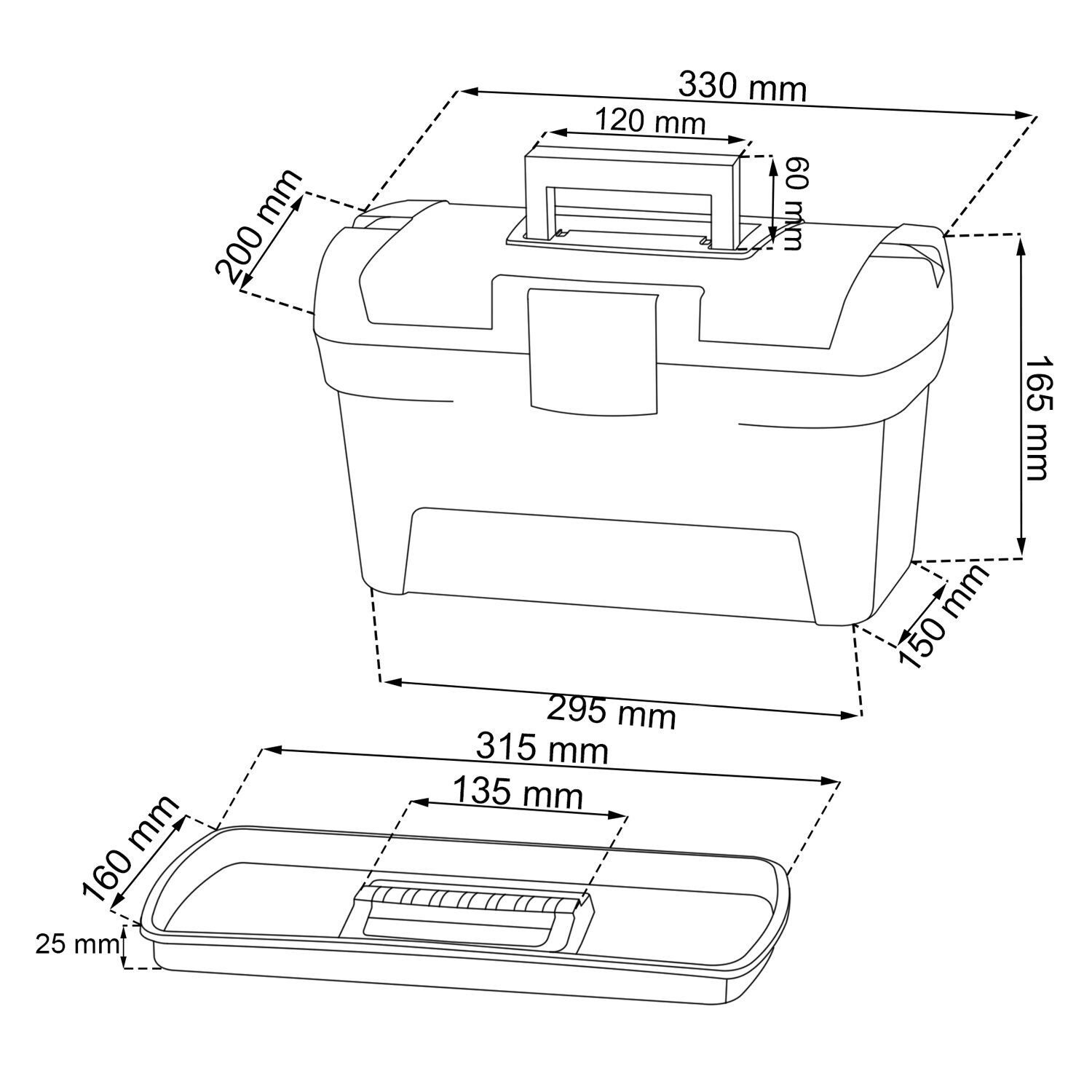 Keter Herobox 13'' Takım Çantası