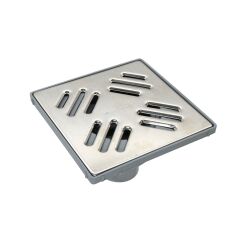 Mesa Teknik 15x15 Alttan 50mm Çıkışlı Koku Önleyicili Yer Süzgeci