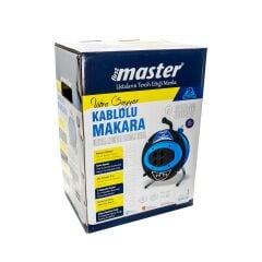 Master 505434 Ultra Plastik Gövde Makaralı Kablo 3x2.5mm 30 Metre