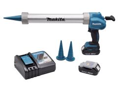 Makita DCG180RYEB Çift Li-ion Akülü Sosis Silikon Tabancası