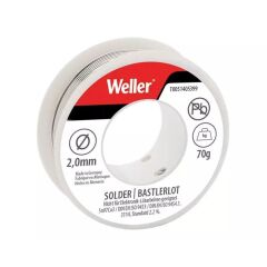 Weller EL99/2-70 Kurşunsuz Lehim Teli Sn97Cu3, 2mm, 70gr (BLSn/2-70)