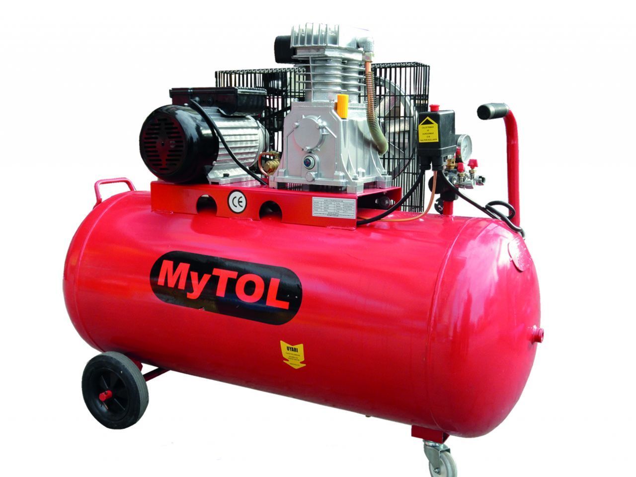 MyTOL Hava Kompresörü 4 HP 8 Bar 200 Litre