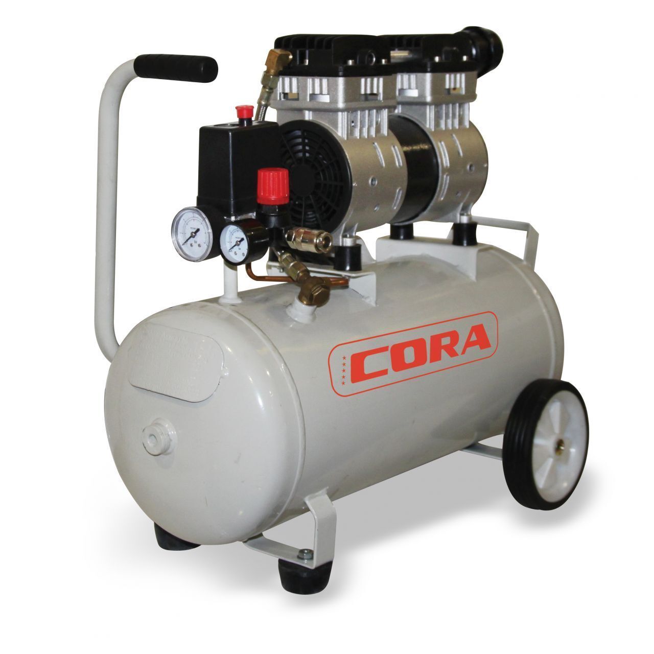 CORA EWS 24 Yağsız Süper Sessiz Kompresör 24 Litre