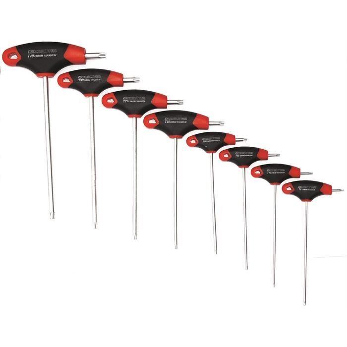 İZELTAŞ 4909008108 T Tipi Torx Allen Anahtar Takımı 8 Parça