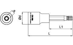 CETA FORM 1/2'' Xzn Uçlu Lokma Uzun Tip M06