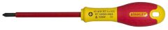 STANLEY 0-65-418 Fatmax Pozidrive İzoleli Tornavida Pz1x100 mm (Teşhir Kartlı)