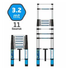 Master 504321 Teleskopik Merdiven 11 Basamak 320 cm