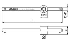 CETA FORM C31-40 3/4'' Lokma T Kol