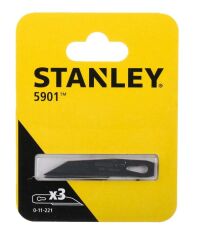 STANLEY 0-11-221 Hobi Maket Bıçak Yedeği (3'lü Paket)