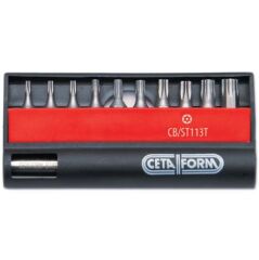 Ceta Form CB/ST113T Bits Uç Takımı 11 Parça (Delikli Torx)