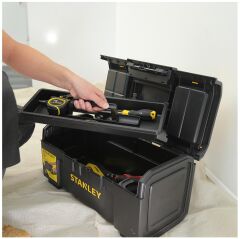 Stanley 1-79-218 Tek Elle Kullanım 24'' Plastik Takım Çantası