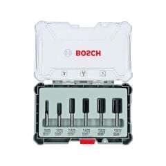 Bosch 2607017466 Ahşap Freze Uç Seti 6 Parça 8 mm Sap