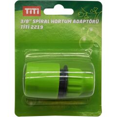 Titi 2219 Spiral Hortum Adaptörü 3/8''