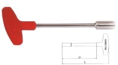 İZELTAŞ T Kol Lokma Uçlu Tornavida 14 mm