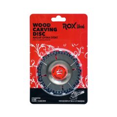 Rox Wood Carving Disc Ahşap İşleme Oyma Diski 102 mm 22 Diş