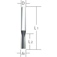 Makita D-10182 Freze Düz Kanal Bıçağı 10 mm