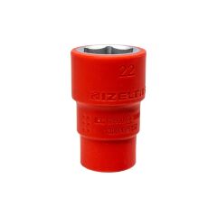 İzeltaş 13000005157 1000V İzoleli 6 Köşe 1/2'' Lokma Anahtar 22 mm